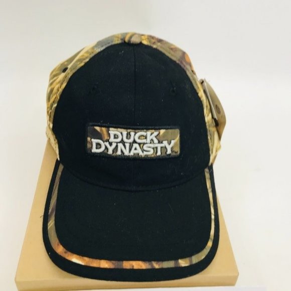 Duck Dynasty Black Swamp Camouflage Hat - Picture 2 of 6
